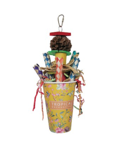 Punch Bowl Chewable Foraging Parrot Toy